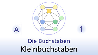 Grammatik des Lebens - A1 - Die Buchstaben: Kleinbuchstaben