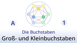 Grammatik des Lebens - A1 - Die Buchstaben: Groß und Kleinbuchstaben