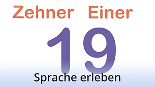 Grammatik des Lebens - A1 - Die Zahlen: 13 bis 19