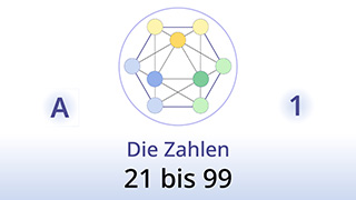 Grammatik des Lebens - A1 - Die Zahlen: 21 bis 99