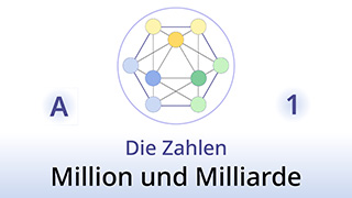 Grammatik des Lebens - A1 - Die Zahlen: Million und Milliarde