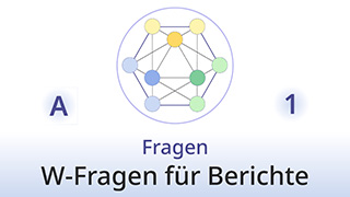Grammatik des Lebens - A1 - Fragen: W-Fragen für Berichte und Ereignisse