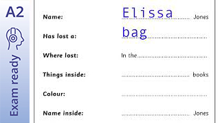 Exam ready - A2 - Listening: At the police station