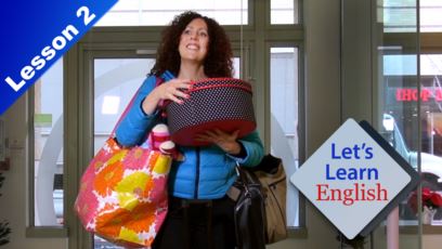 Let's Learn English 1-02 - A1 - Hello, I'm Anna!