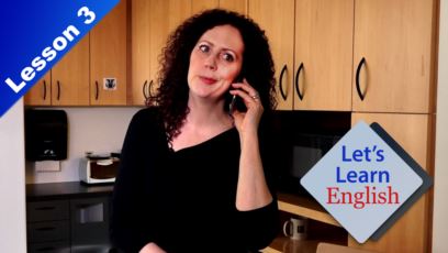 Let's Learn English 1-03 - A1 - I'm Here!