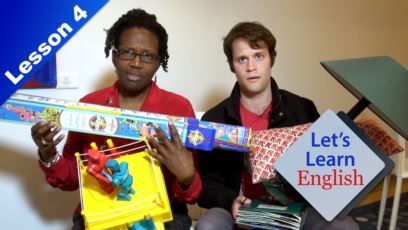 Let's Learn English 1-04 - A1 - What is it?