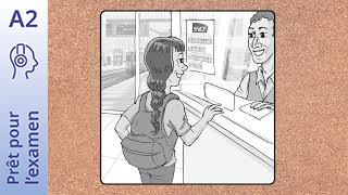 Prêt pour l’examen - DELF A2 Junior - Annonce à la gare