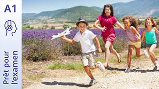 Prêt pour l’examen - DELF A1 Junior - Invitation à une promenade à la campagne