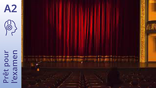 Prêt pour l’examen - DELF A2 Junior - Début du spectacle dans la salle de théâtre