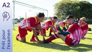 Prêt pour l’examen - DELF A2 Junior - Invitation au stade