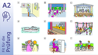 Fit für die Prüfung - A2 - Hören: Gespräch über einen Besuch in Köln