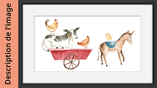 Prêt pour l’examen - B1 - Comment décrire une image - Décrire les animaux avec position