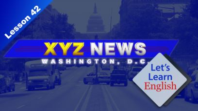 Let's Learn English 1-42 - A1 - I Was Minding My Own Business