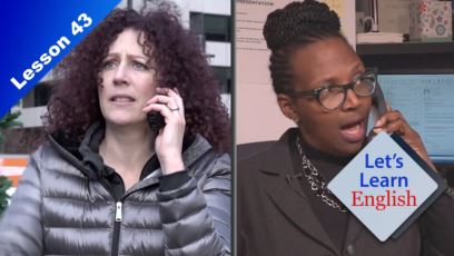 Let's Learn English 1-43 - A1 - Time for Plan B