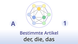 Grammatik des Lebens · A1 · Bestimmte Artikel: der, die, das